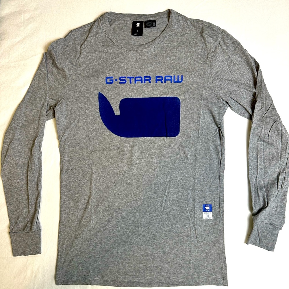 Men’s GStar Raw Long Sleeve T-Shirt